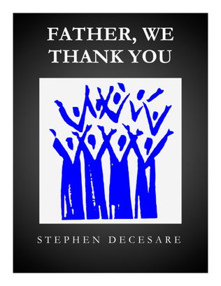Book cover for Father, We Thank You
