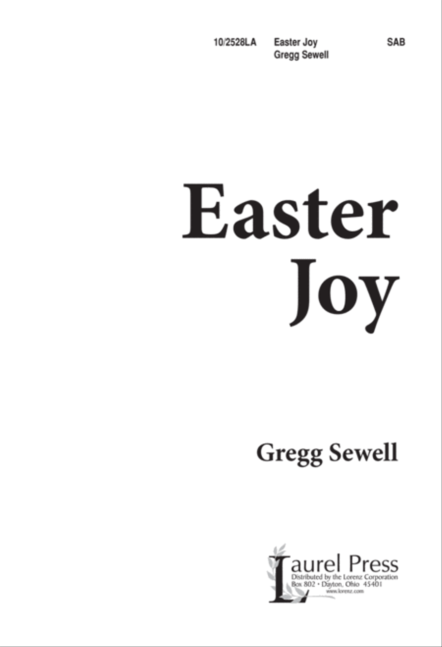 Easter Joy 3-Part scores gallery preview page 2