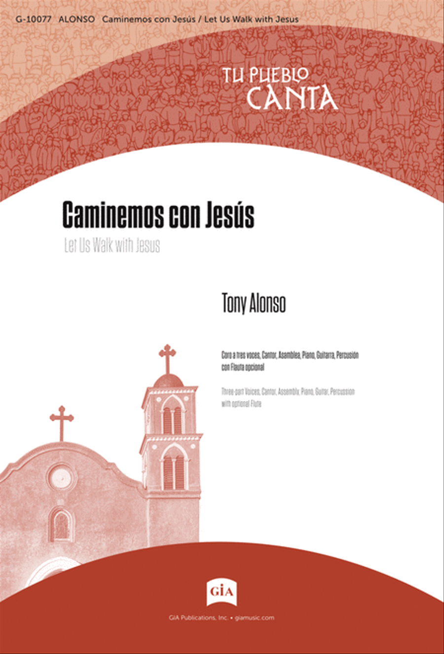 Caminemos con Jesús Caminemos con Jesús 3-Part scores gallery preview page 1