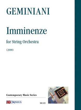 Imminenze for String Orchestra (2000)