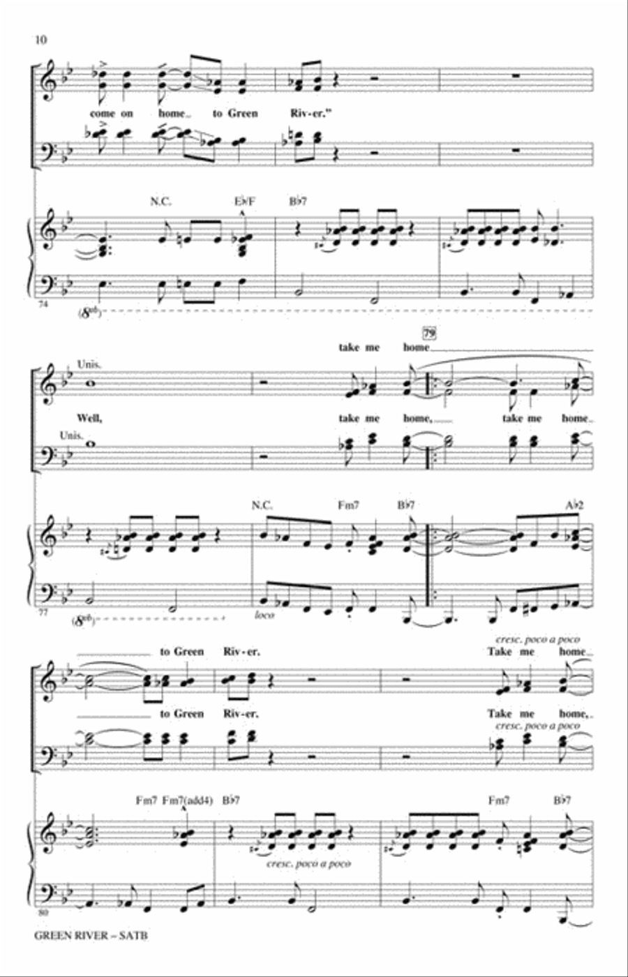 Green River Green River 4-Part scores gallery preview page 3