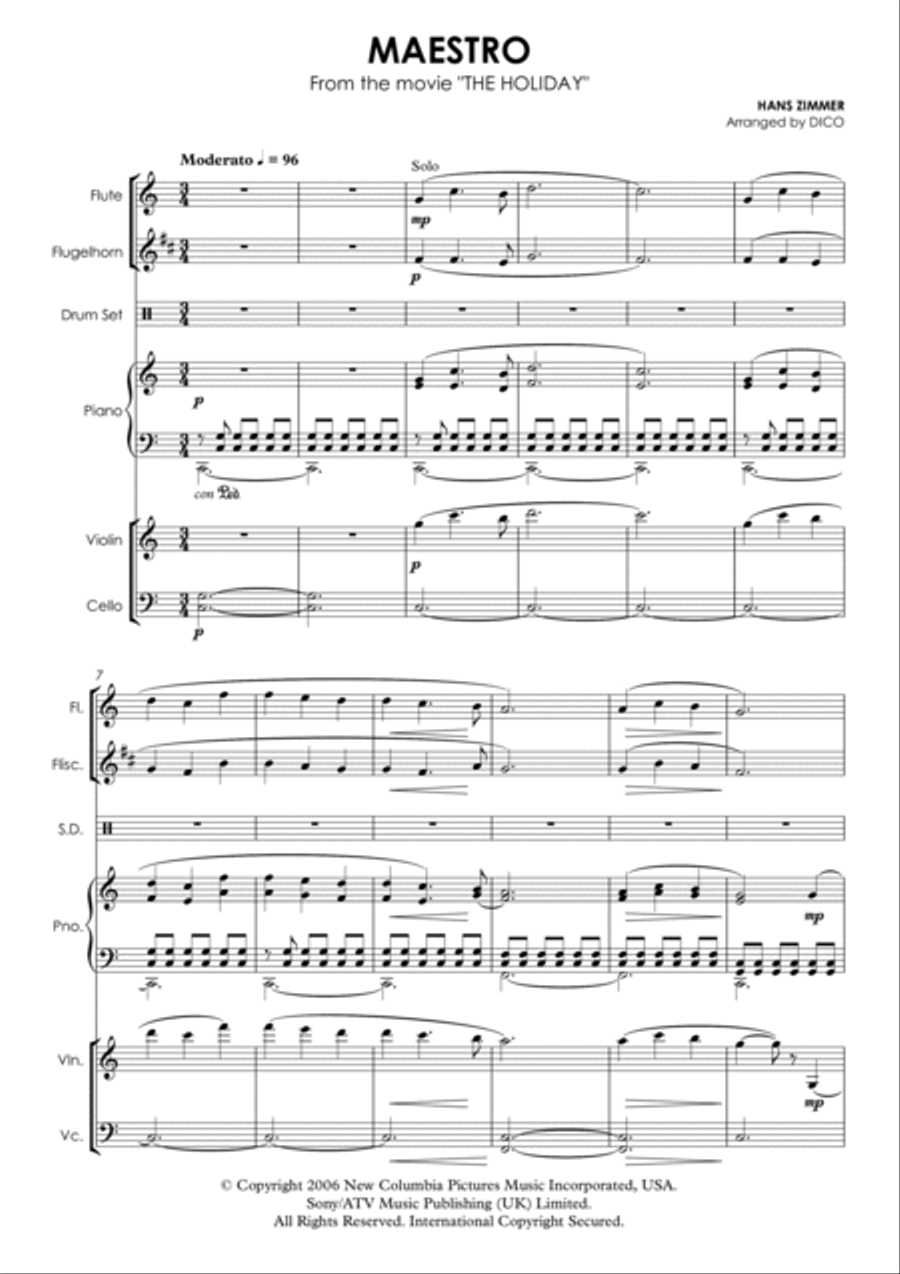 Maestro Small Ensemble scores gallery preview page 2