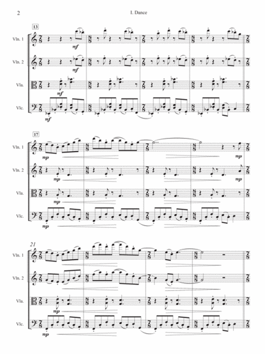 String Quartet No. 2 "Dance Suite" image number null