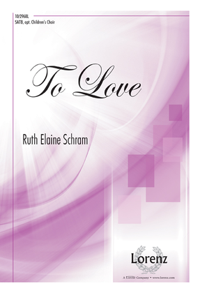 Book cover for To Love