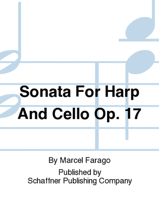 Sonata For Harp And Cello Op. 17