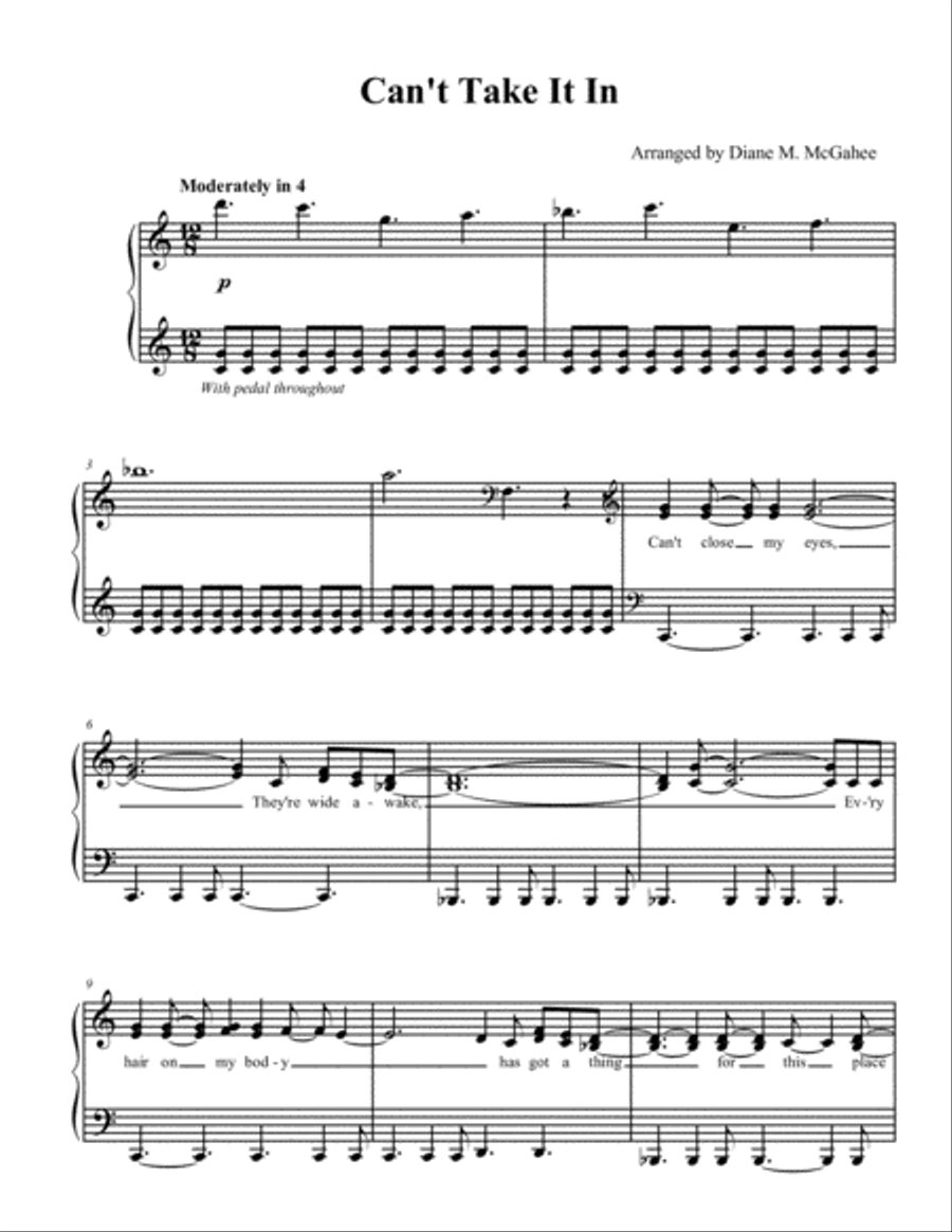 Can't Take It In (movie Version) Small Ensemble scores gallery preview page 1