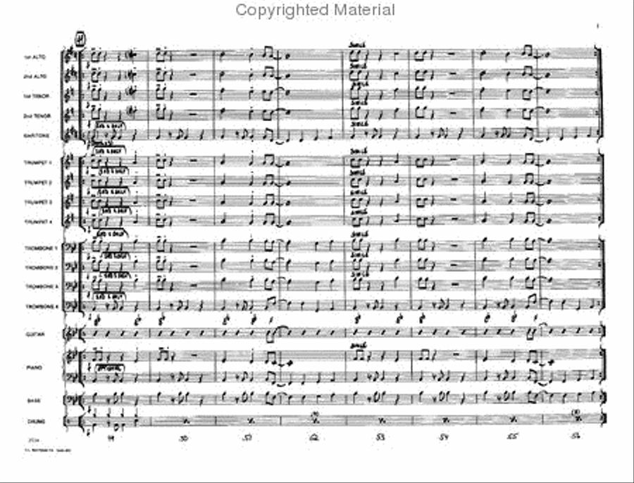 Megadude Megadude Jazz Ensemble scores gallery preview page 8