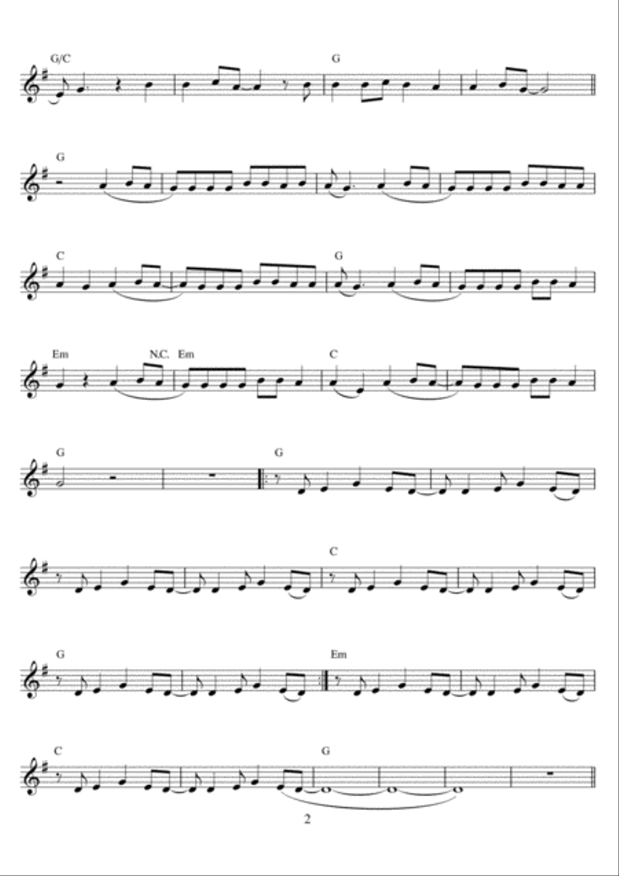 All These Things That I've Done Flute Solo scores gallery preview page 2