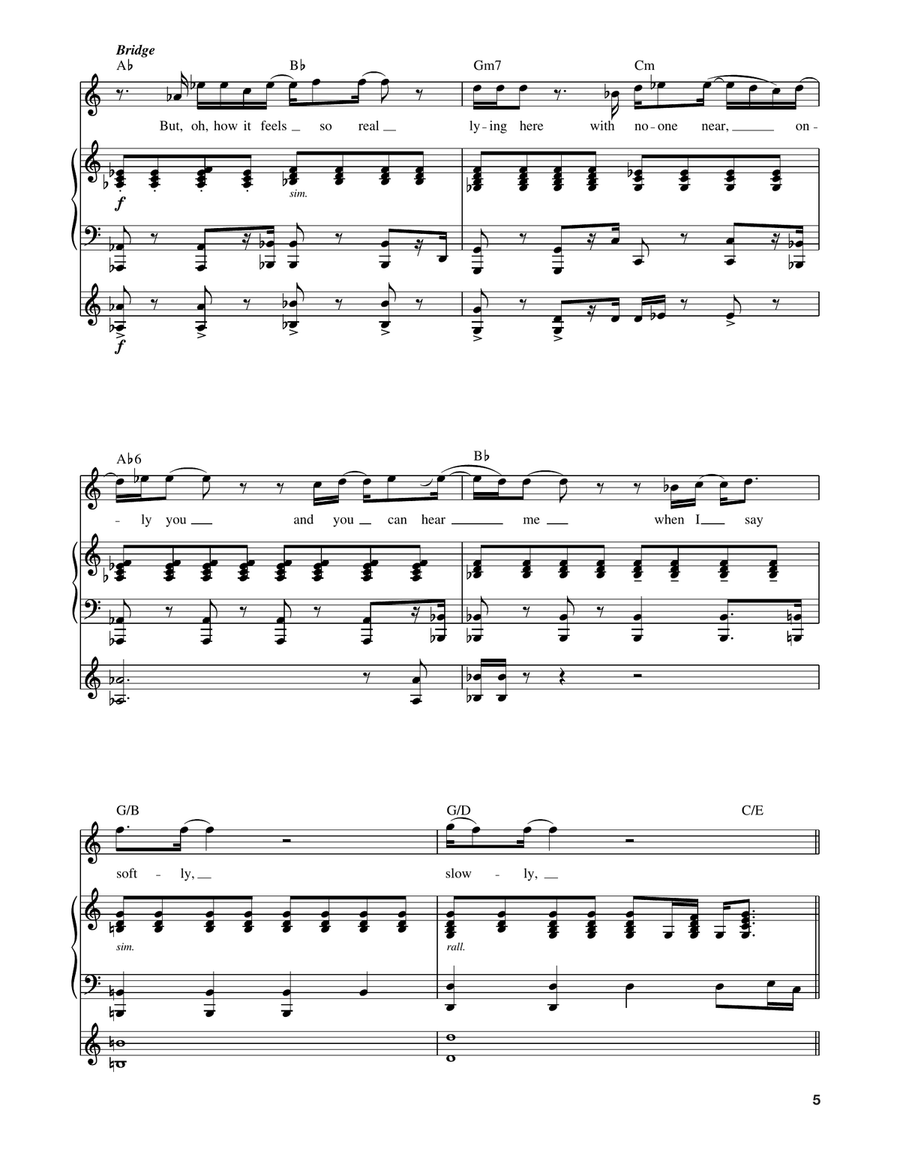 Tiny Dancer Tiny Dancer Piano, Vocal, Guitar scores gallery preview page 5