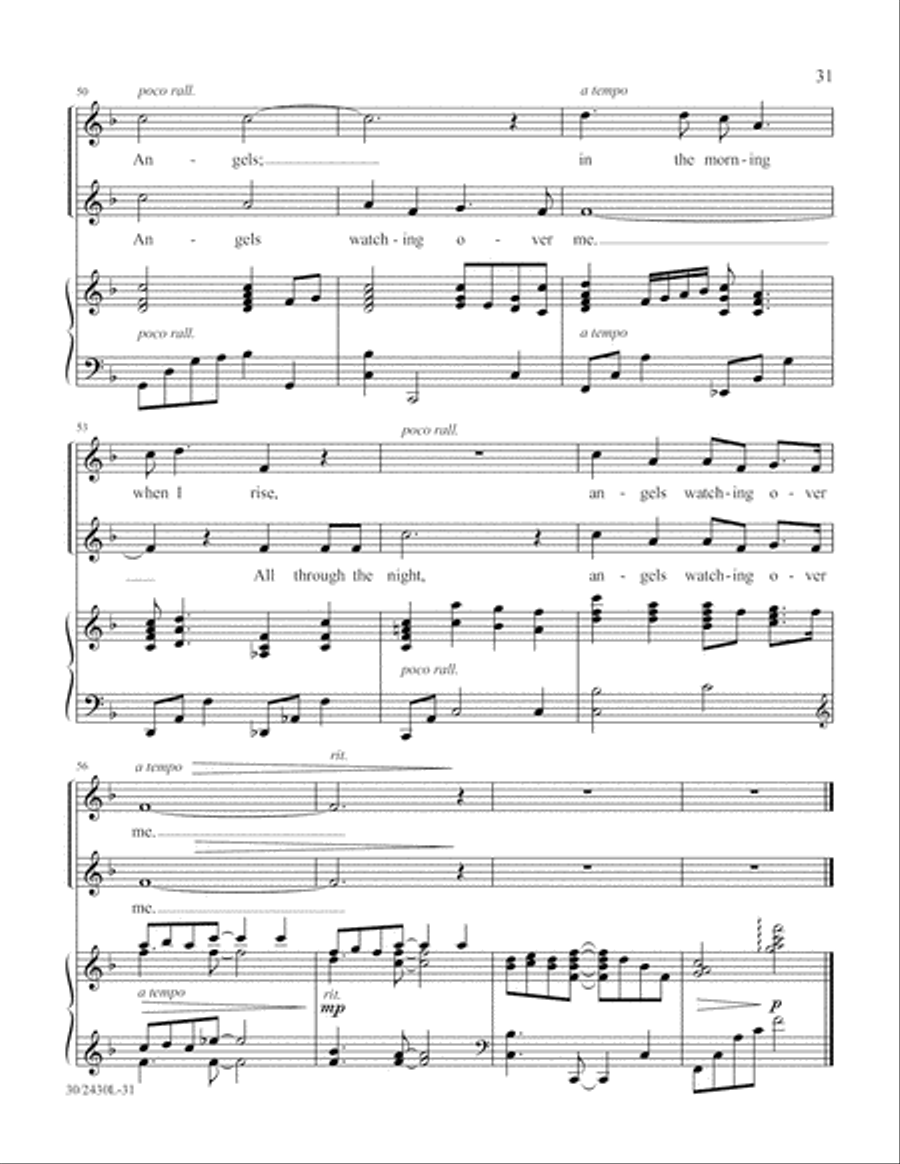 Simply Spirituals Unison Choir scores gallery preview page 32