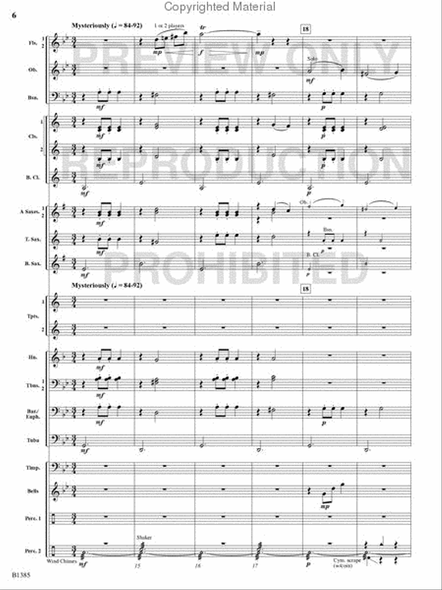 Krakatoa Concert Band scores gallery preview page 5