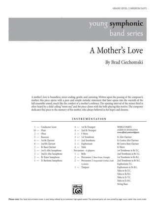 A Mother's Love: Score