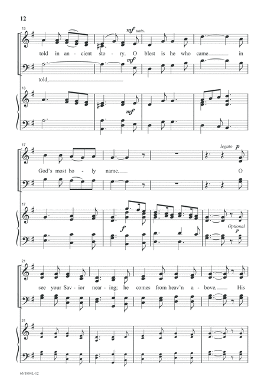 Let Us Adore Him Let Us Adore Him 4-Part scores gallery preview page 14