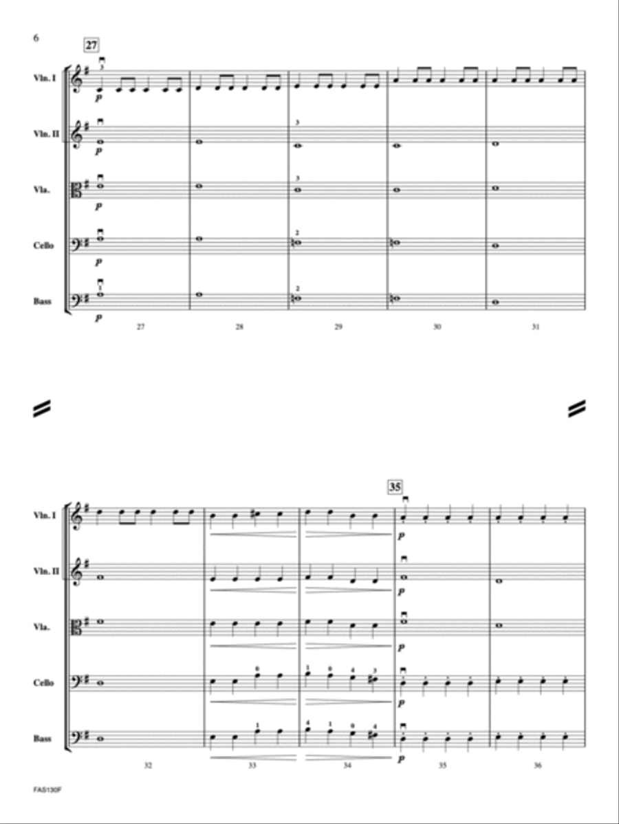 Mystic Fire Orchestra scores gallery preview page 5
