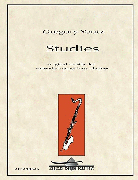 Studies for Bass Clarinet (original: extended range)