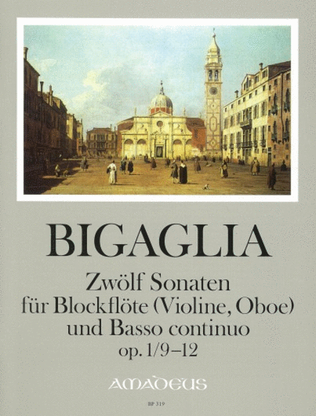 Book cover for 12 Sonatas op. 1/9-12