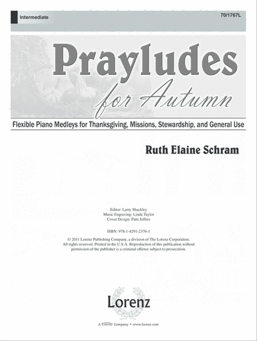 Prayludes for Autumn