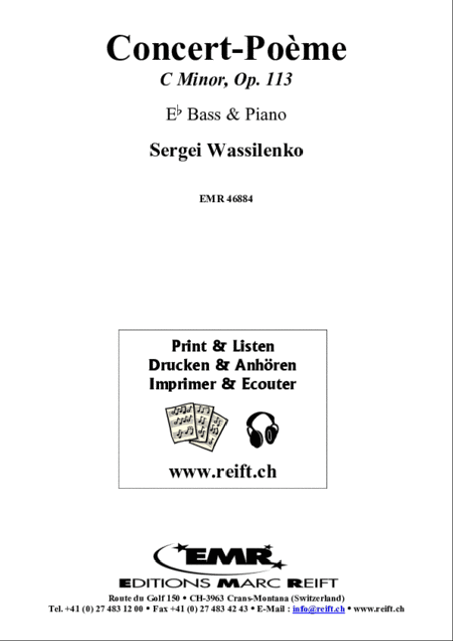 Concert-Poeme Voice Solo scores gallery preview page 2