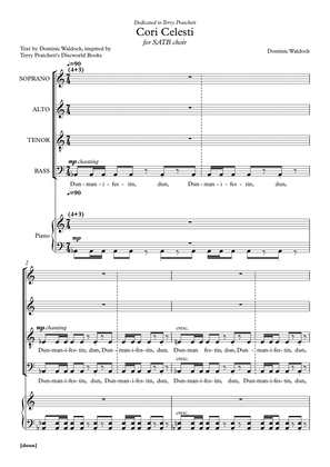 "Cori Celesti" for SATB choir