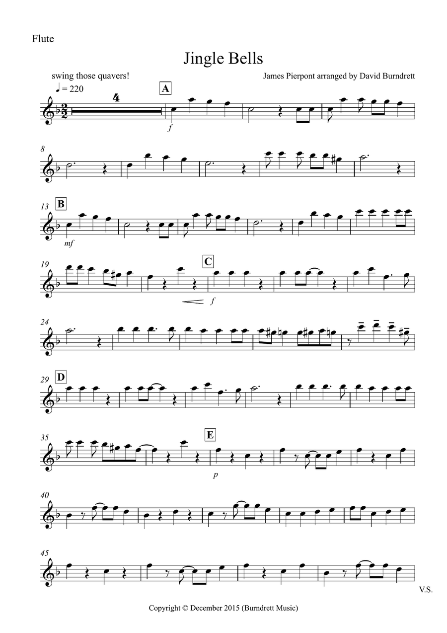 Flute and shop clarinet duets