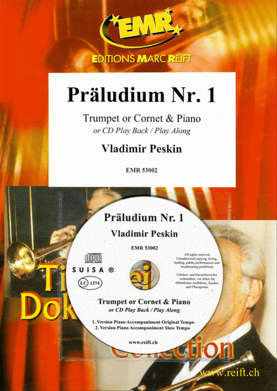 Praludium No. 1 Cornet scores gallery preview page 1