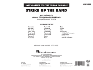 Book cover for Strike Up the Band (arr. Mark Taylor) - Conductor Score (Full Score)