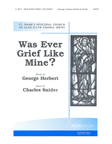 Was Ever Grief Like Mine?