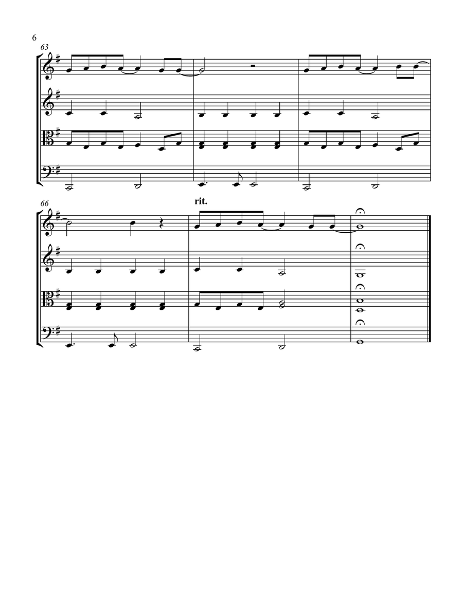 10,000 Reasons (Bless The Lord) String Quartet scores gallery preview page 6