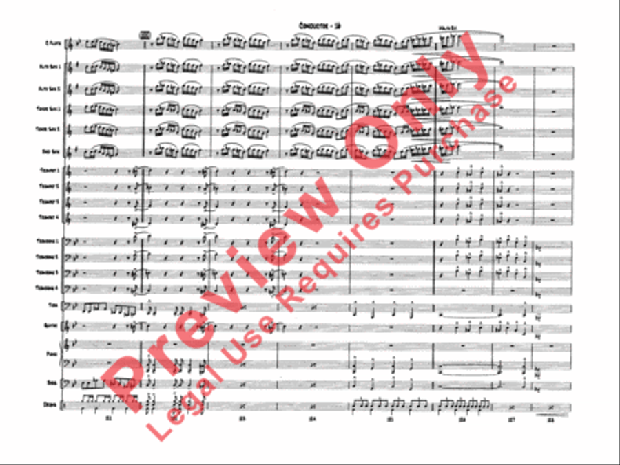 Channel One Suite Jazz Ensemble scores gallery preview page 19