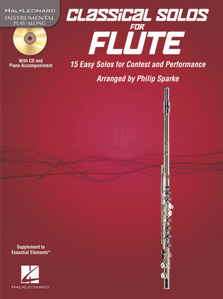 Book cover for Classical Solos for Flute