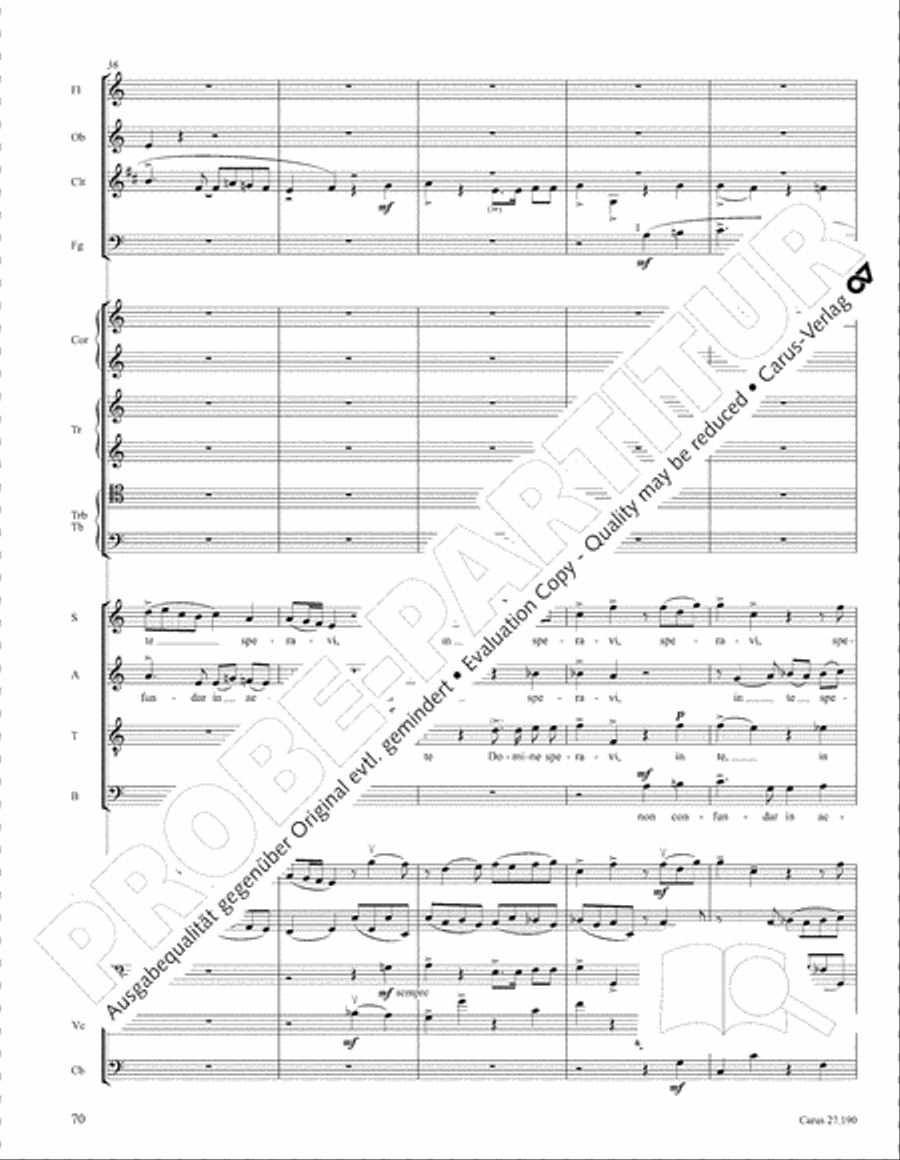 Te Deum 4-Part scores gallery preview page 77