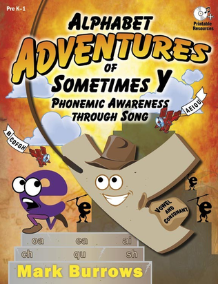 Book cover for Alphabet Adventures of Sometimes Y