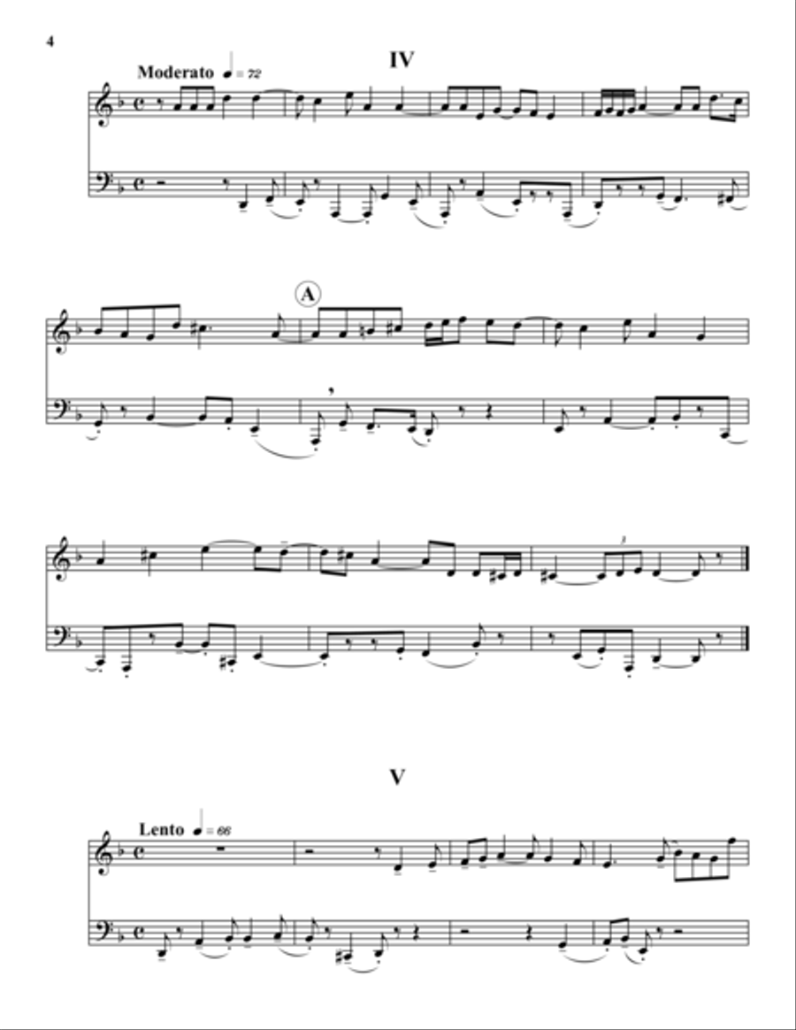 Concertante (Nine Short Mvts.) Tuba scores gallery preview page 5