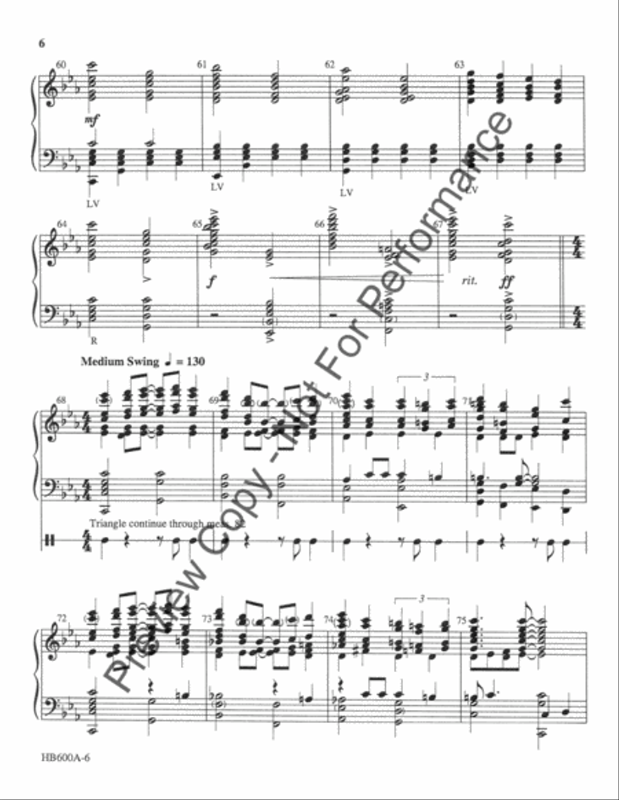 Greensleeves Rhapsody - handbell part 5-Octaves scores gallery preview page 7