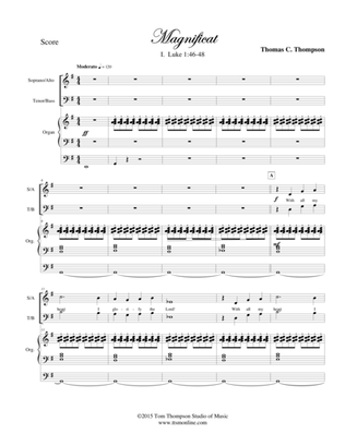 MAGNIFICAT - chorus & organ