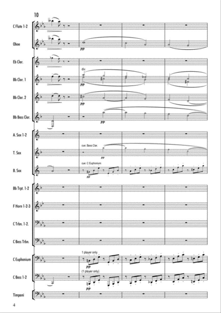 Attila - Preludio - Giuseppe Verdi Concert Band scores gallery preview page 4