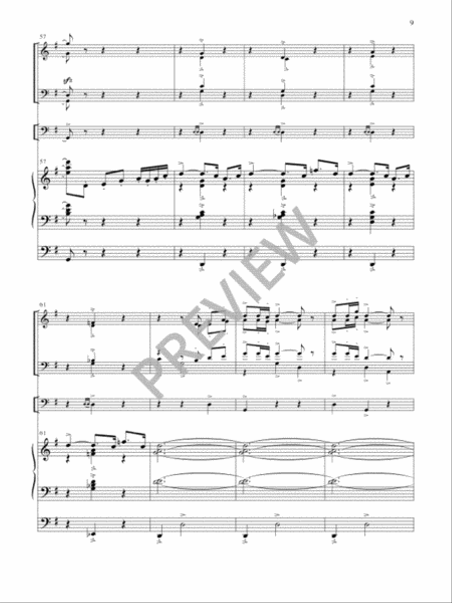 Gaudeamus! Trombone scores gallery preview page 10