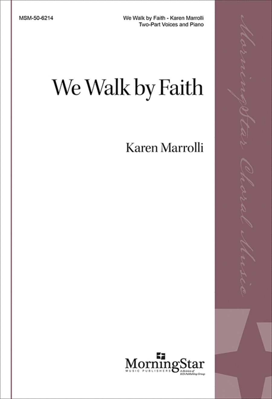 We Walk by Faith 2-Part scores gallery preview page 1