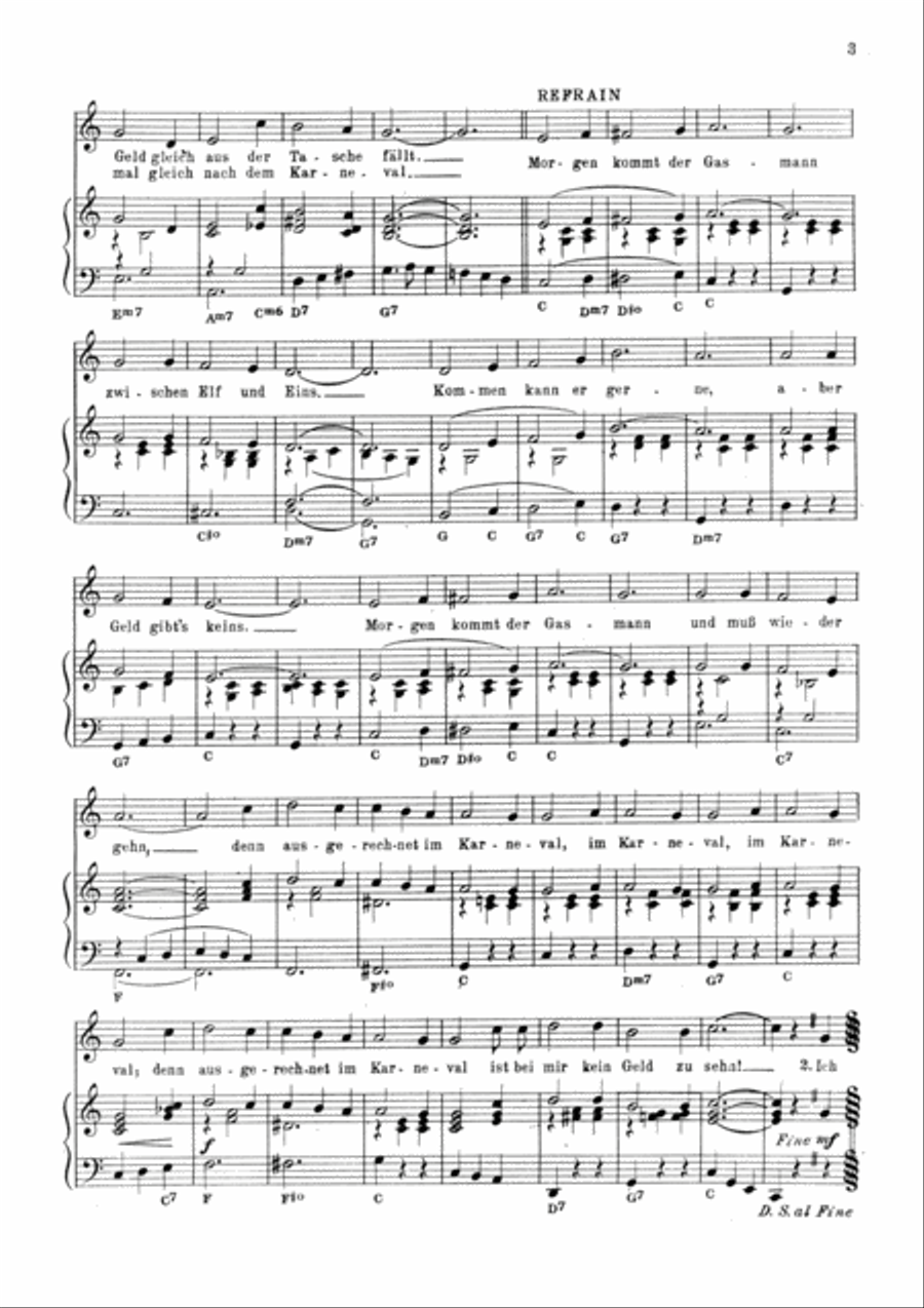 Karneval Karneval Voice scores gallery preview page 3