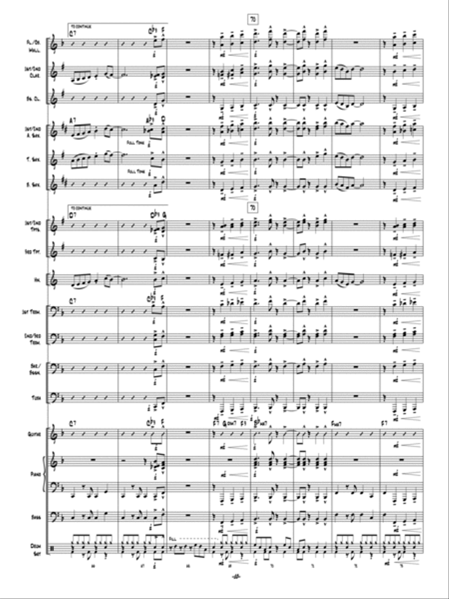 Lightly Latin Lightly Latin Concert Band scores gallery preview page 10