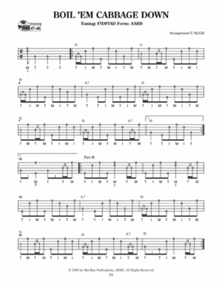 Alternate Tunings for Five-String Banjo Played Blgrs Style image number null