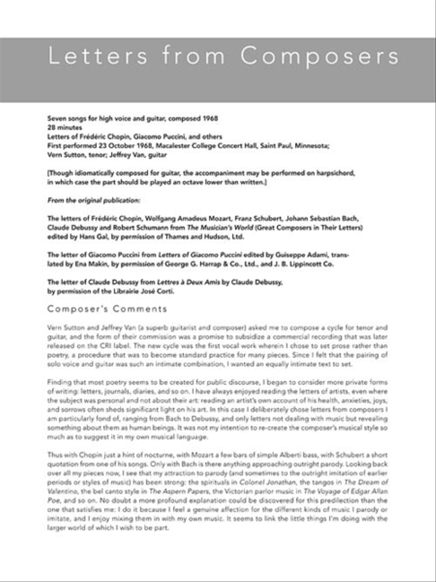 Collected Song Cycles Collected Song Cycles Voice scores gallery preview page 6