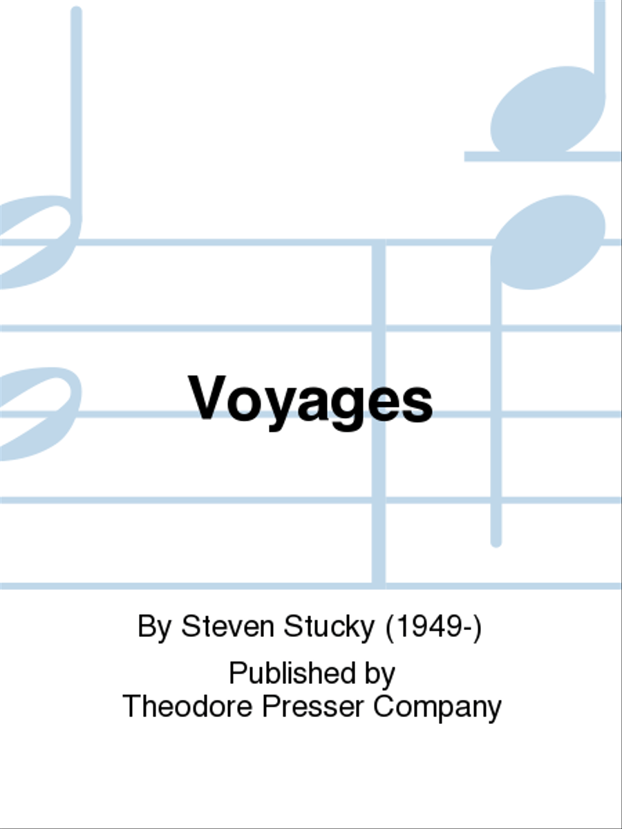 Voyages Voyages Orchestra scores gallery preview page 1