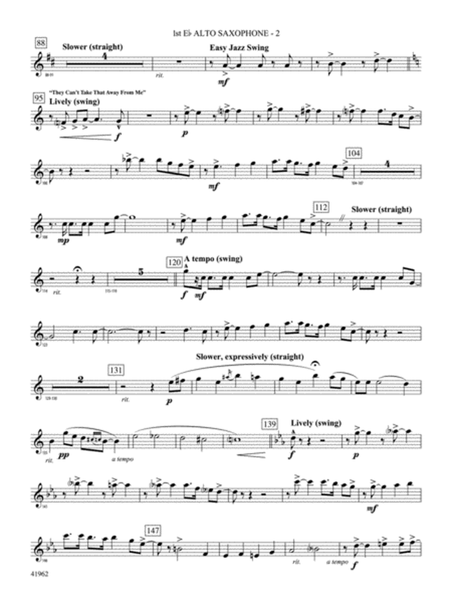 A Gershwin Tribute to Love: E-flat Alto Saxophone
