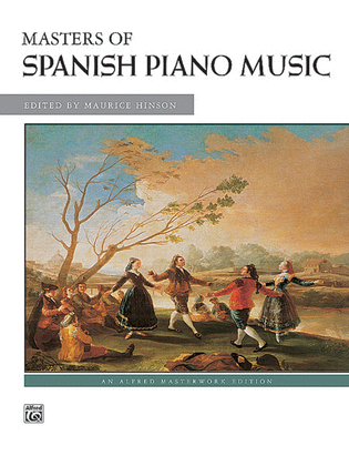 Book cover for Masters of Spanish Piano Music