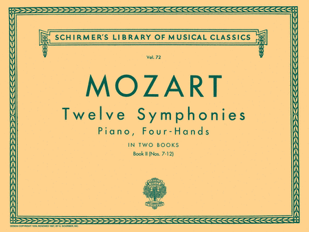 Mozart: 12 Symphonies - Book 2: Nos. 7-12