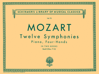 Book cover for 12 Symphonies - Book 2: Nos. 7-12