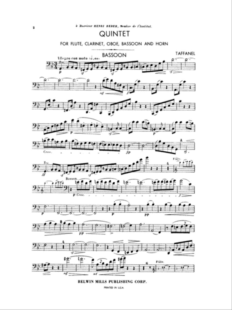 Woodwind Quintet Woodwind Quintet scores gallery preview page 3