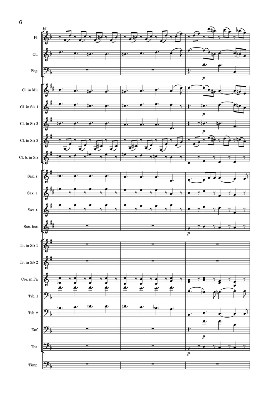 Lacrimosa dies illa Lacrimosa dies illa Concert Band scores gallery preview page 6