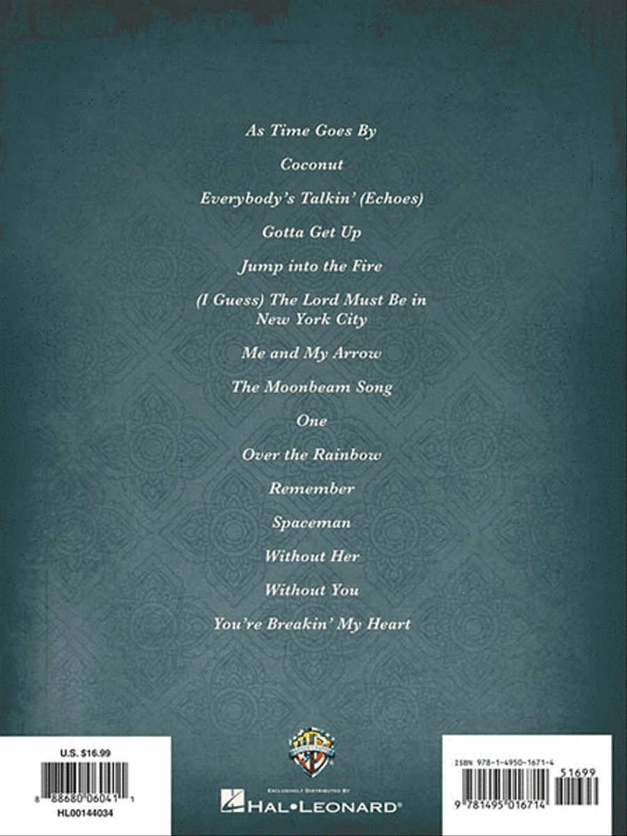 Best of Harry Nilsson Piano, Vocal, Guitar scores gallery preview page 2